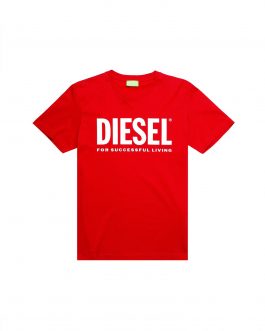 T-Shirt T-DIEGOS-ECOLOGO Rosso Diesel